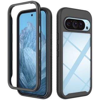 Voor Google Pixel 9 / Pixel 9 Pro Hoes Anti-Val 2-in-1 PC+TPU Telefoonhoesje