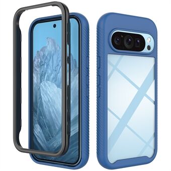 Voor Google Pixel 9 / Pixel 9 Pro Hoes Anti-Val 2-in-1 PC+TPU Telefoonhoesje