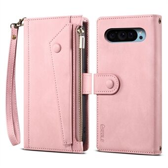 ESEBLE Star Series Voor Google Pixel 9 / Pixel 9 Pro Hoes Met Rits Portemonnee Leren Telefoonstandaard Cover