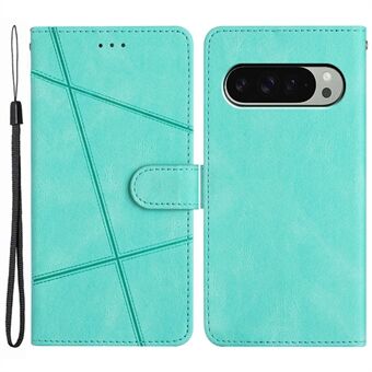 Voor Google Pixel 9 / 9 Pro Hoesje Crazy Horse Texture PU Lederen Portemonnee Standaard Telefoonhoes