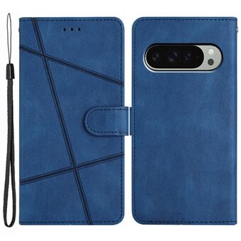 Voor Google Pixel 9 Pro XL Hoesje Crazy Horse Textuur PU Lederen Portemonnee Standaard Telefoonhoes