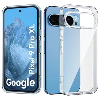 Voor Google Pixel 9 Pro XL Hoes Anti-Vingerafdruk Kristalheldere TPU Telefoonhoes