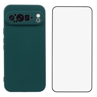 WANLONFENG RB2-serie voor Google Pixel 9 Pro XL-hoes TPU-telefoonhoes met screenprotector