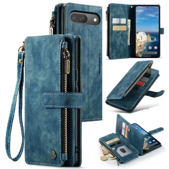 CASEME C30 Serie voor Google Pixel 9 Pro / Pixel 9 Hoes PU Leren 7 Kaartsleuven Portemonnee Telefoonhoesje