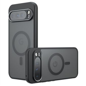 Voor Google Pixel 9 Pro XL Hoesje Compatibel met MagSafe TPU+PC Matte Telefoonhoes