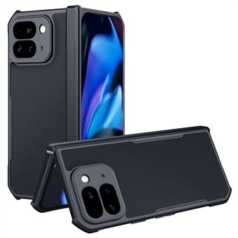 XUNDD Voor Google Pixel 9 Pro Fold 5G Hoes Druppelbestendig TPU + Acryl Transparante Achterkant Telefoonhoesje