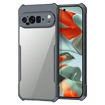 XUNDD Voor Google Pixel 9 Pro XL Hoes Valbestendig TPU + Acryl Transparante Achterkant Telefoonhoesje