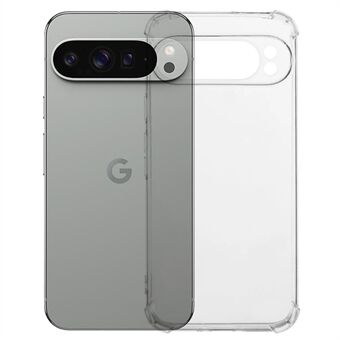 KALEBOL KLB-TPU005 Voor Google Pixel 9 / Google Pixel 9 Pro Hoes 1,5 mm TPU Transparante Anti-val Telefoonhoes