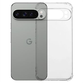 KALEBOL KLB-TPU005 Voor Google Pixel 9 Pro XL Hoes 1.5mm TPU Transparante Anti-Val Telefoonhoes