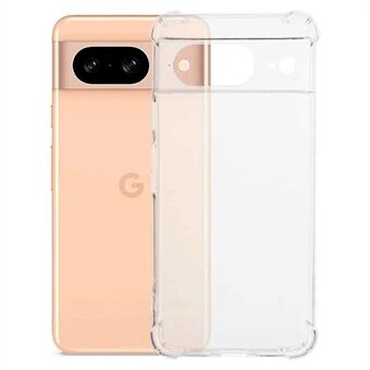 KALEBOL KLB-TPU005 Voor Google Pixel 8 Hoes 1,5mm TPU Transparant Anti-Val Telefoonhoesje