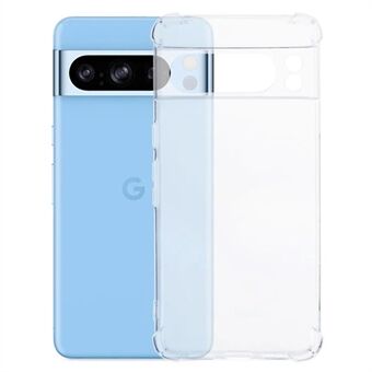 KALEBOL KLB-TPU005 Voor Google Pixel 8 Pro Hoes 1.5mm TPU Transparant Anti-Val Telefoonhoesje