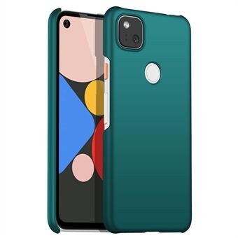 Voor de Google Pixel 4a mobiele telefoonhoesje van hard plastic, schokbestendig, effen kleur, achterkant van de telefooncase.