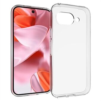 Voor Google Pixel 9a Transparante Telefoonhoes Watermerkbestendige TPU Achterkant Cover