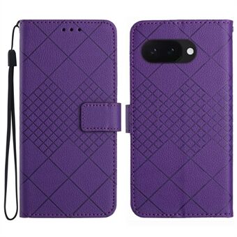 HT06 Voor Google Pixel 9a Portemonnee Telefoonhoesje Bedrukking PU Lederen Flip Folio Hoes