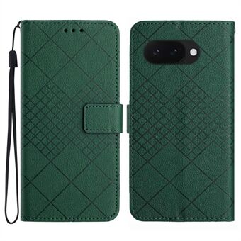 HT06 Voor Google Pixel 9a Portemonnee Telefoonhoesje Afdruk PU Lederen Flip Folio Hoesje