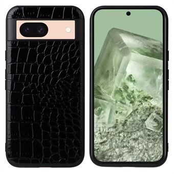 Voor Google Pixel 8a Hoes PU Leer+TPU+PC Telefoon Achterkant Bescherming