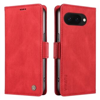 YIKATU YK-005 Voor Google Pixel 9a Hoes PU Lederen Portemonnee Telefoonhoesje Huid Touch Gevoel