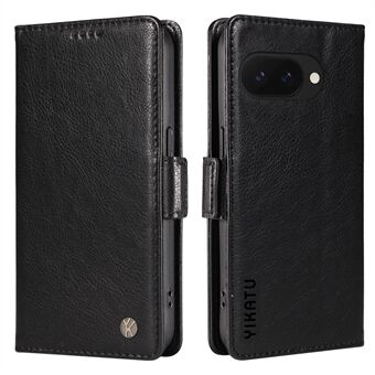 YIKATU YK-007 Voor Google Pixel 9a Hoes Zijgesp PU Leren Telefoonhoes Litchi Textuur