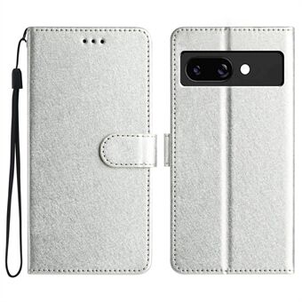 Voor Google Pixel 9a Portemonnee Hoesje Leren Folio Telefoonhoesje met Magnetische Sluiting