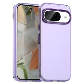 Voor Google Pixel 9 / 9 Pro Hoes PC+TPU+PET Matte Anti-Val Telefoon Achterkant Cover