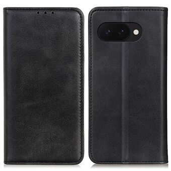 Voor Google Pixel 9a Hoes Split Lederen Flip Wallet Telefoonhoesje