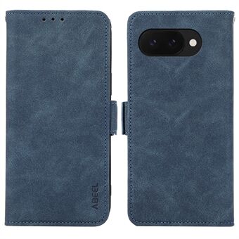 ABEEL Voor Google Pixel 9a Hoes PU Lederen Folio Stand View RFID Blokkerende Telefoonhoesje
