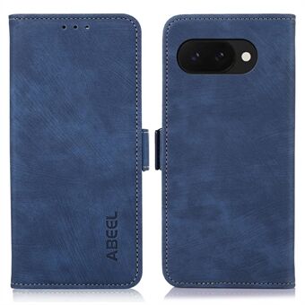 ABEEL Voor Google Pixel 9a Portemonnee Telefoonhoes Retro Lederen Flip Cover met Standaard