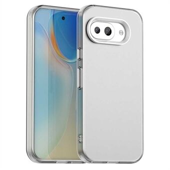 Voor Google Pixel 9a Hoes PC+TPU+PET Matte Anti-Val Telefoon Achterkant Cover