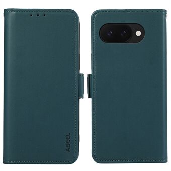 ABEEL Voor Google Pixel 9a Hoes Lederen Telefoonhoesje met RFID-blokkerende Portemonnee