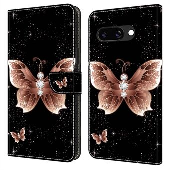 Voor Google Pixel 9a Hoesje 3D Patroon PU Leren Portemonnee Telefoonhoes met Standaard