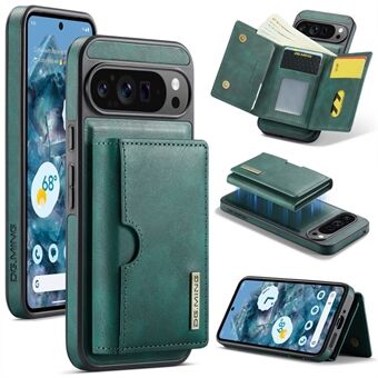 DG.MING M6-serie voor Google Pixel 9 / Pixel 9 Pro hoes Magneethoesje PU+PC+TPU telefoonhoesje