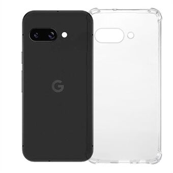 Voor Google Pixel 9a Hoes KALEBOL KLB-TPU001 1,5mm TPU Transparante Anti-Val Telefoonhoes - Transparant