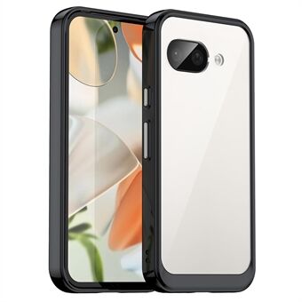 Voor Google Pixel 9a Hoesje TPU+Acryl Beschermende Transparante Telefoonhoes