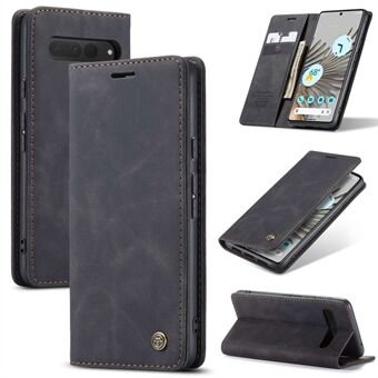 CASEME 013-serie voor Google Pixel 7 Pro 5G Volledige bescherming telefoonhoes PU lederen flip wallet cover met standaard Magnetische auto-geabsorbeerde behuizing