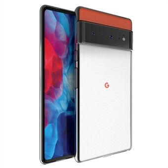 Voor de Google Pixel 6 Pro 5G Ultra Dunne Kristalheldere Telefoonhoes - Anti-kras Telefoonbeschermhoes.