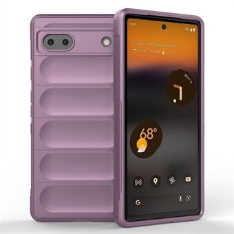 Voor de Google Pixel 6a Soft TPU Anti-val Telefoonhoesje Niet-slip Slijtvaste Mobiele Telefoon Achterkant Cover