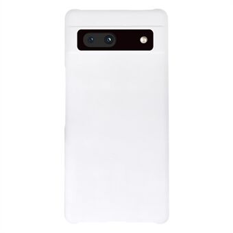 Slimme harde plastic telefoonhoes voor Google Pixel 7a, rubberachtige glanzende krasbestendige telefoonhoes