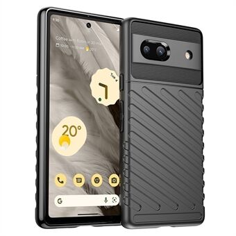 Schokbestendige TPU-telefoonhoes voor Google Pixel 7a, Thunder-serie, verdikte keperstructuur, antislip telefoonhoes.