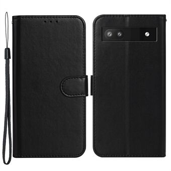 B40 Smartphonehoesje voor Google Pixel 7a, Portemonnee Stand Cover van PU-leer+TPU Telefoonhoesje