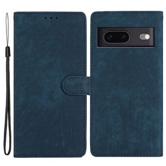 Voor Google Pixel 7 5G Telefoonhoesje Schokbestendige PU Leren Flip Cover Hoesje Portemonnee met Huid-Touch