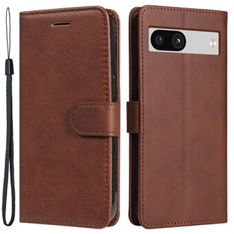 KT Leren Serie-2 Voor Google Pixel 7a PU Leren Beschermhoesje Met Stand Functie Portemonnee Effen Kleur Telefoonhoes