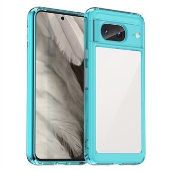 Voor Google Pixel 8 flexibele TPU+hard acryl telefoonhoesje, krasbestendige hoes voor mobiele telefoon.