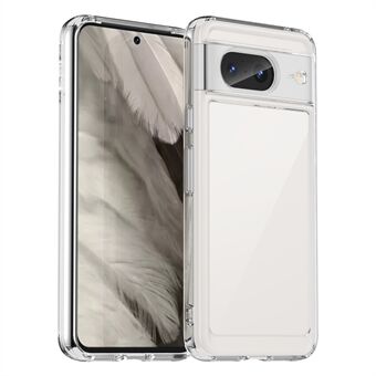 Voor Google Pixel 8 Flexibel TPU+Hard Acryl Telefoonhoesje Anti-Kras Telefoon Buitenste Hoesje