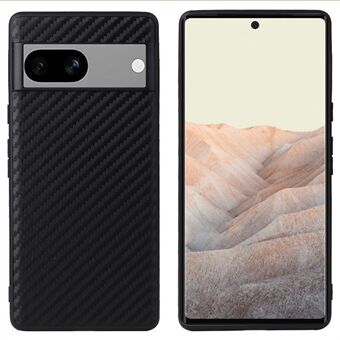 Voor Google Pixel 7a PU lederen gecoate PC+TPU schokbestendige hoes met precieze uitsparingen, camerabescherming en telefoonhoesje.