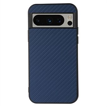 Voor Google Pixel 8 Pro PU Lederen Gecoate TPU Valbestendige Hoes Carbon Fibre Textuur Telefoonhoesje