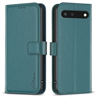 BINFEN COLOR BF17 voor Google Pixel 7 5G Portemonnee Stand Telefoonbeschermer Anti-Stof Hoesje van PU-leer voor Telefoon.