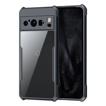 XUNDD voor Google Pixel 8 Anti-vingerafdruk telefoonhoesje HD helder acryl+TPU mobiele telefoon cover.