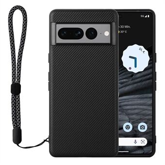 VILI TC-serie voor Google Pixel 7 Pro PU lederen coating telefoonhoesje Zachte TPU-getextureerde telefoonhoes.