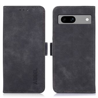 ABEEL Voor Google Pixel 7a Schokbestendige Leren Telefoonhoes Met Standaard Retro Telefoonportemonnee Beschermhoes