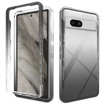 Gradient Telefoonhoesje voor Google Pixel 7a, TPU + PC valbestendige beschermhoes.